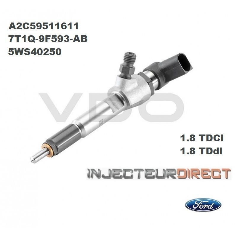 INJECTEUR SIEMENS VDO A2C59511611 7T1Q-9F593-AB