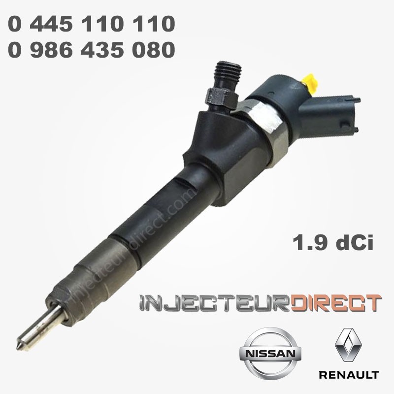 INJECTEUR BOSCH 0445110110 0986435080 1.9dCi 8200100272 166009330R