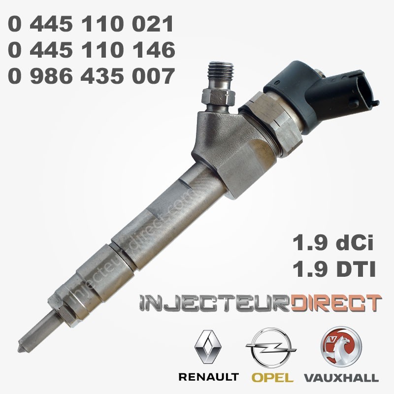 INJECTEUR BOSCH 0445110021 0986435007 0445110056 93169139 93183595
