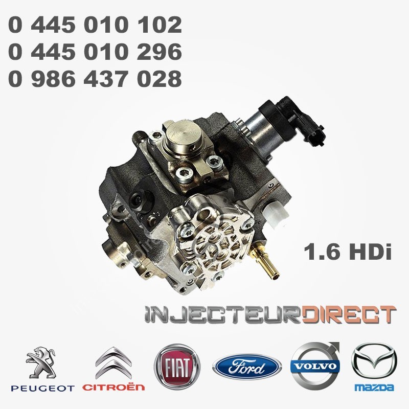 Pompe à injection HP BOSCH 0445010102 0986437028 9656300380