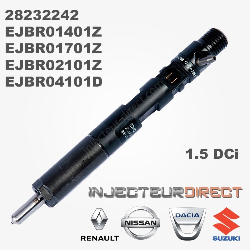Injecteur DELPHI 28232242 1.5 dCi 166003978R , 166002119R