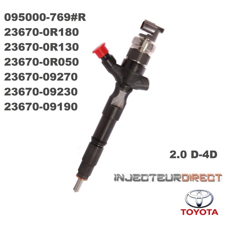 INJECTEUR DENSO DCRI107690 2.0D-4D reconditionné