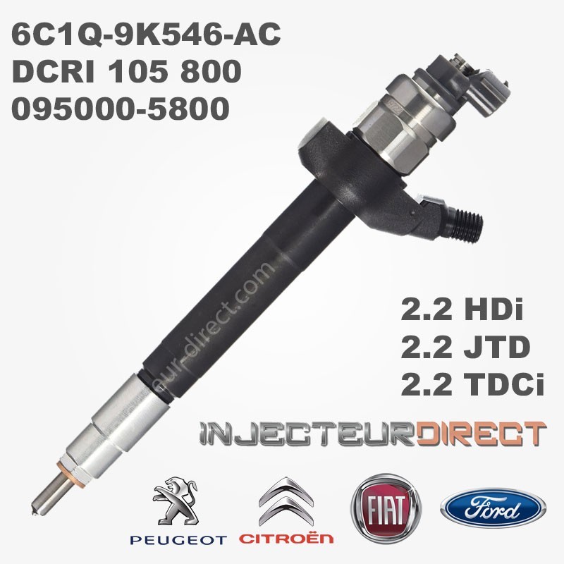 INJECTEUR DENSO 6C1Q-9K546-AC 6C1Q9K546AC