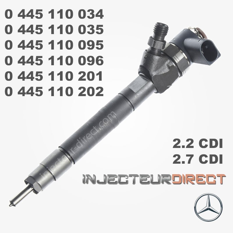 INJECTEUR BOSCH 0445110035 0445110096 0445110201 A6130700581 A6130700587