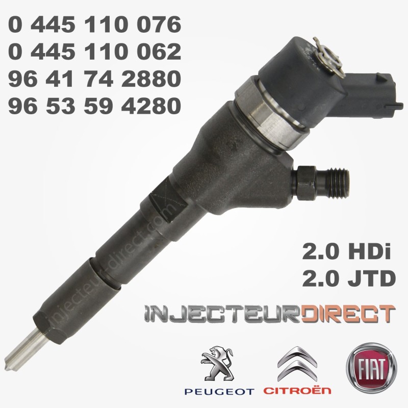 INJECTEUR BOSCH 0445110062 2.0 HDi 0986435077