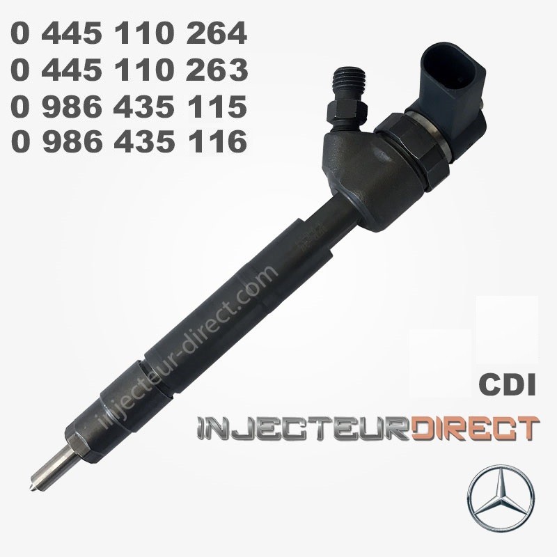 INJECTEUR BOSCH 0445110264 0445110263 0986435116 A6460700487