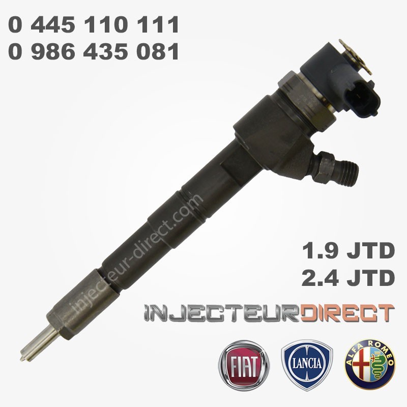 INJECTEUR BOSCH 0445110111 0986435081 1.9JTD 2.4JTD 55190808 55192489 55192534 73503097