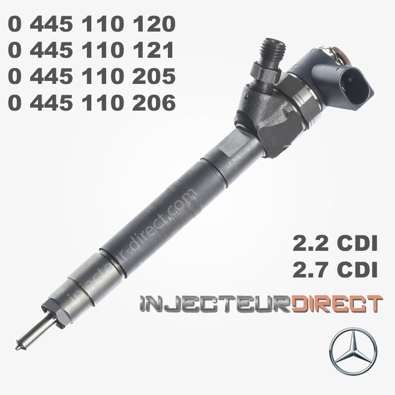 INJECTEUR BOSCH 0445110121 0445110206 A6130700687