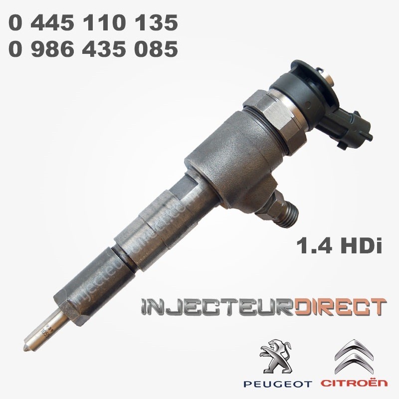 INJECTEUR BOSCH 0445110135 0986435085 9648786280 0445110075 1.4 HDi