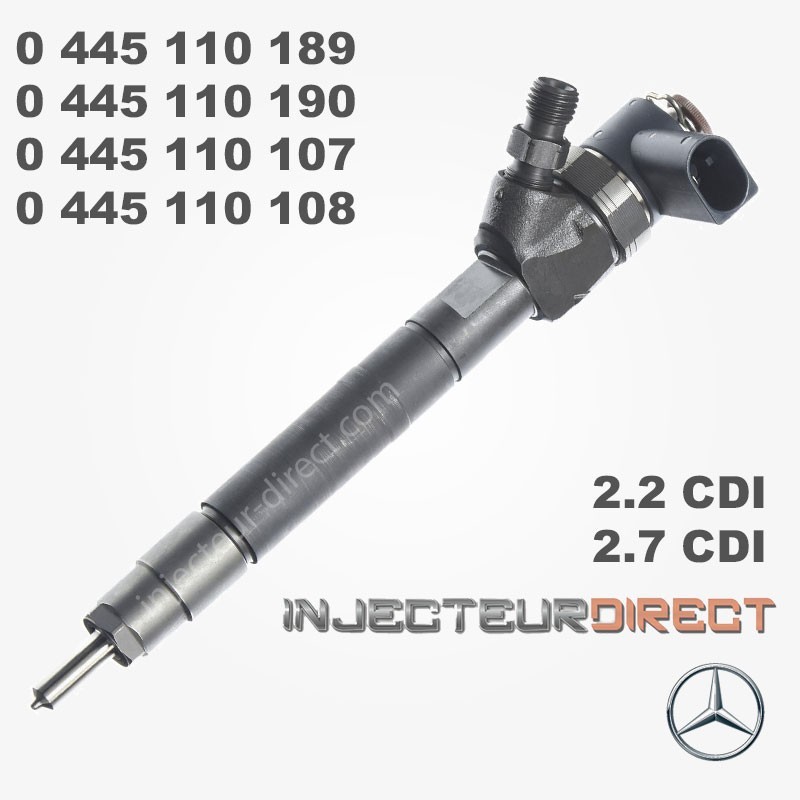 INJECTEUR BOSCH 0445110189 0445110190 Mercedes Sprinter A6110701687