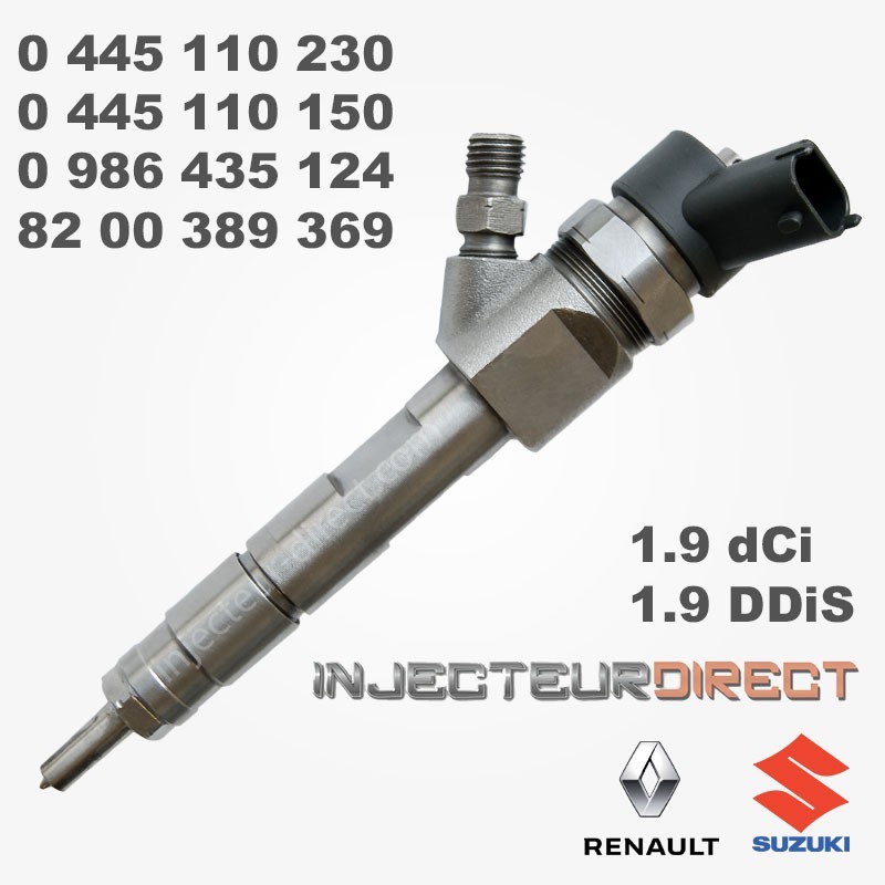 INJECTEUR BOSCH 0445110230 - 0986435124 1.9dCi