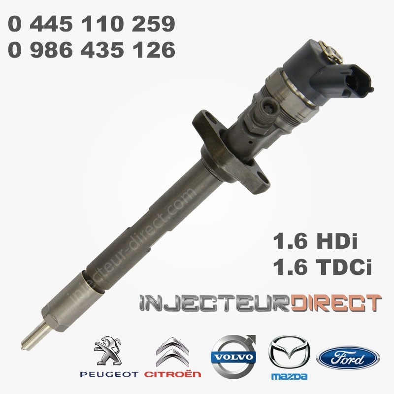 INJECTEUR BOSCH 0445110259 - 0986435126