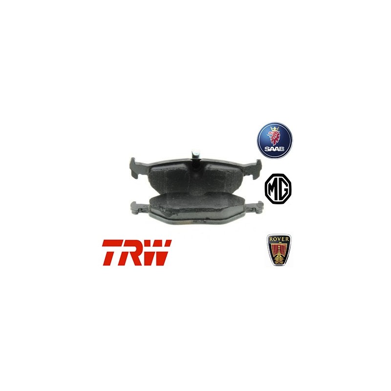 Jeu de 4 plaquettes de frein TRW - GDB1344